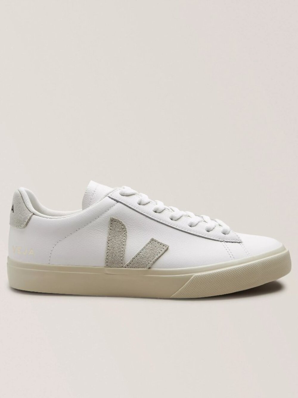 Veja Campo White ChromeFree Leather Sneakers - Size EU 37